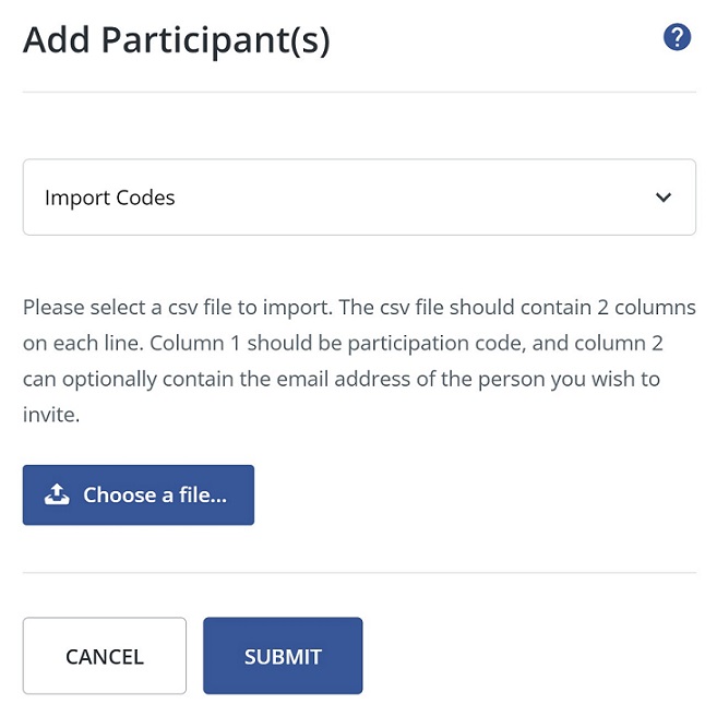 participation-import-codes